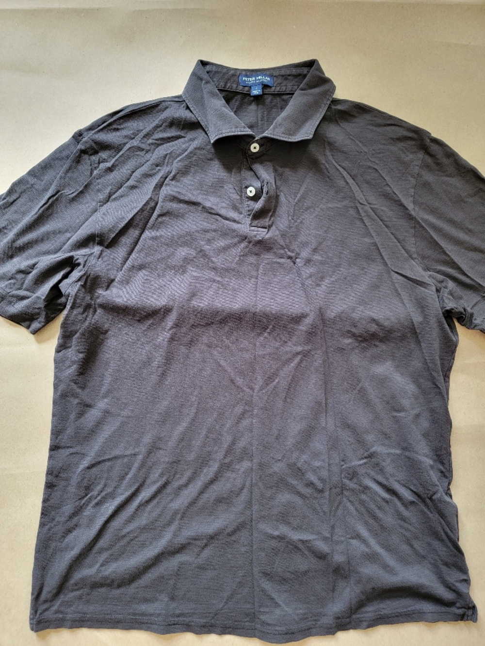 Peter Millar Crown Polo – Large – Charcoal Gray – $120 Retail